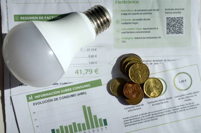 IVA de la luz al 21%