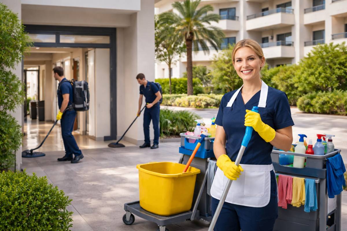 Cómo debe ser un servicio de limpieza profesional en comunidades